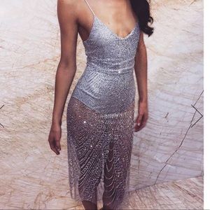 Lux Noire Sparkle Dress